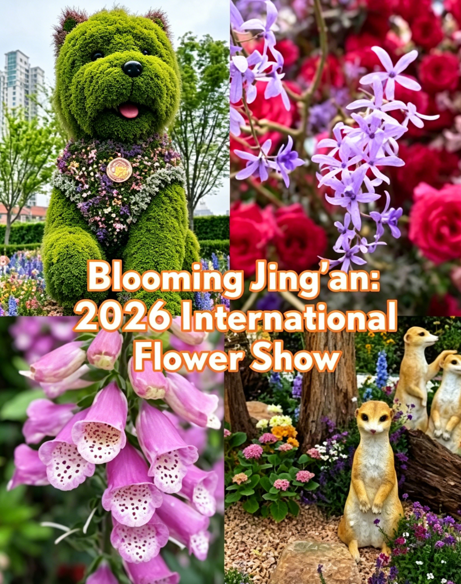 Blooming Jing'an: 2026 International Flower Show